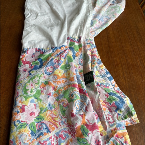 Ralph Lauren Springdale Floral Paisley Queen Bedskirt - Picture 3 of 4